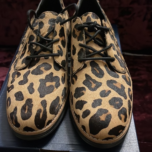 Cole haan leopard print Oxford shoes - Picture 3 of 5